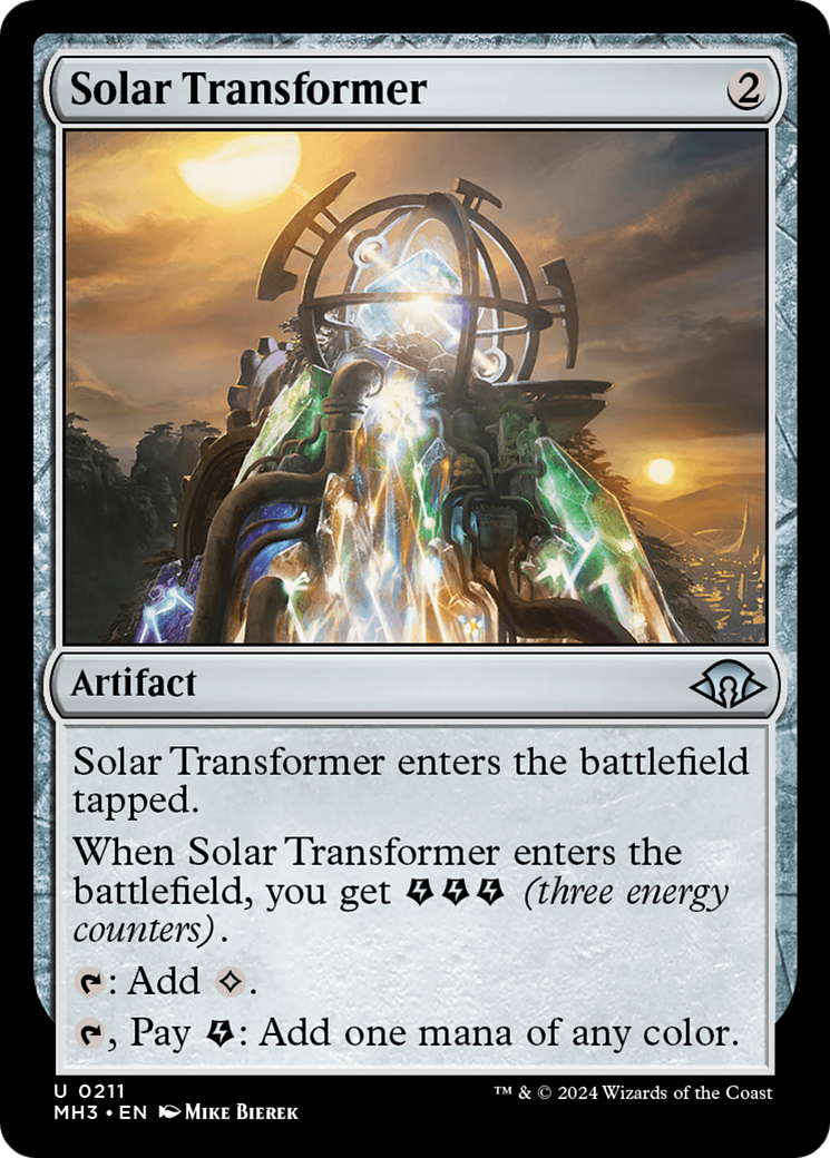 Solar Transformer [Modern Horizons 3] - The Mythic Store | 24h Order Processing