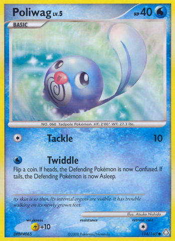 Poliwag (114/146) [Diamond & Pearl: Legends Awakened] - The Mythic Store | 24h Order Processing