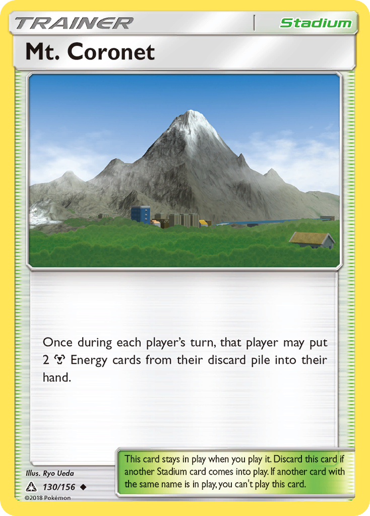 Mt. Coronet (130/156) [Sun & Moon: Ultra Prism] - The Mythic Store | 24h Order Processing
