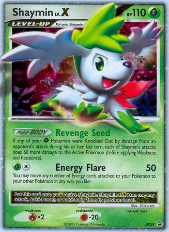 Shaymin LV.X (DP39) [Diamond & Pearl: Black Star Promos] - The Mythic Store | 24h Order Processing