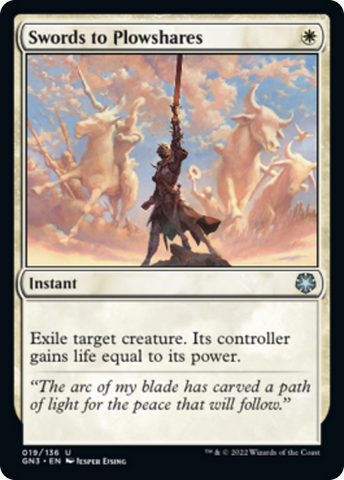 Swords to Plowshares [Game Night: Free-for-All] - The Mythic Store | 24h Order Processing
