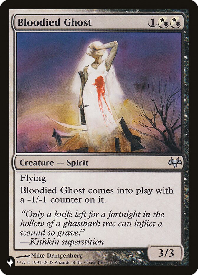 Bloodied Ghost [The List] - The Mythic Store | 24h Order Processing