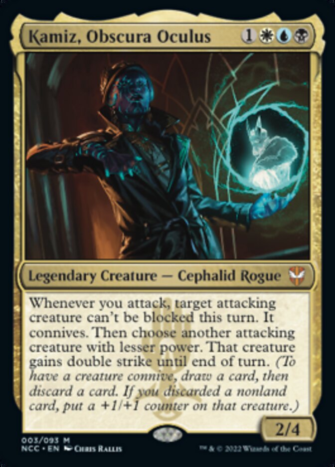 Kamiz, Obscura Oculus [Streets of New Capenna Commander] - The Mythic Store | 24h Order Processing