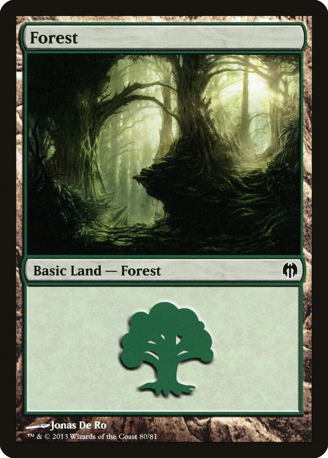Forest (80) [Duel Decks: Heroes vs. Monsters] - The Mythic Store | 24h Order Processing
