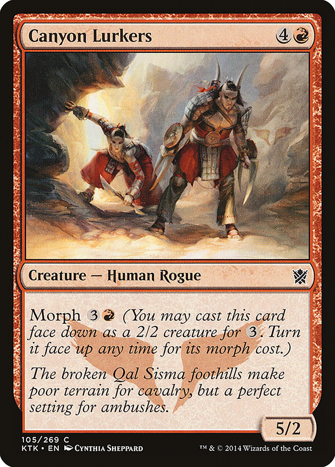 Canyon Lurkers [Khans of Tarkir] - The Mythic Store | 24h Order Processing