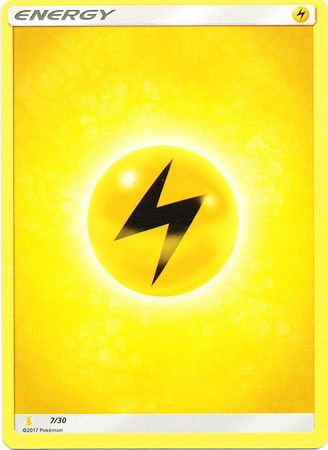 Lightning Energy (7/30) [Sun & Moon: Trainer Kit - Alolan Raichu] - The Mythic Store | 24h Order Processing