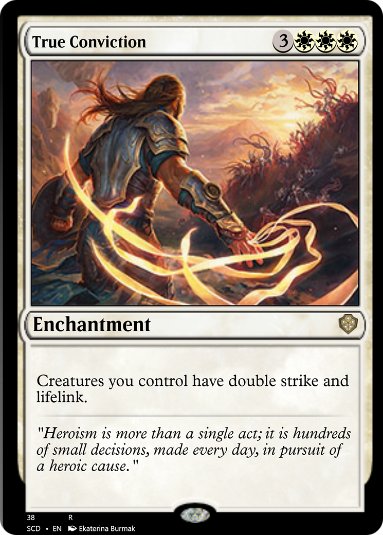 True Conviction [Starter Commander Decks] - The Mythic Store | 24h Order Processing