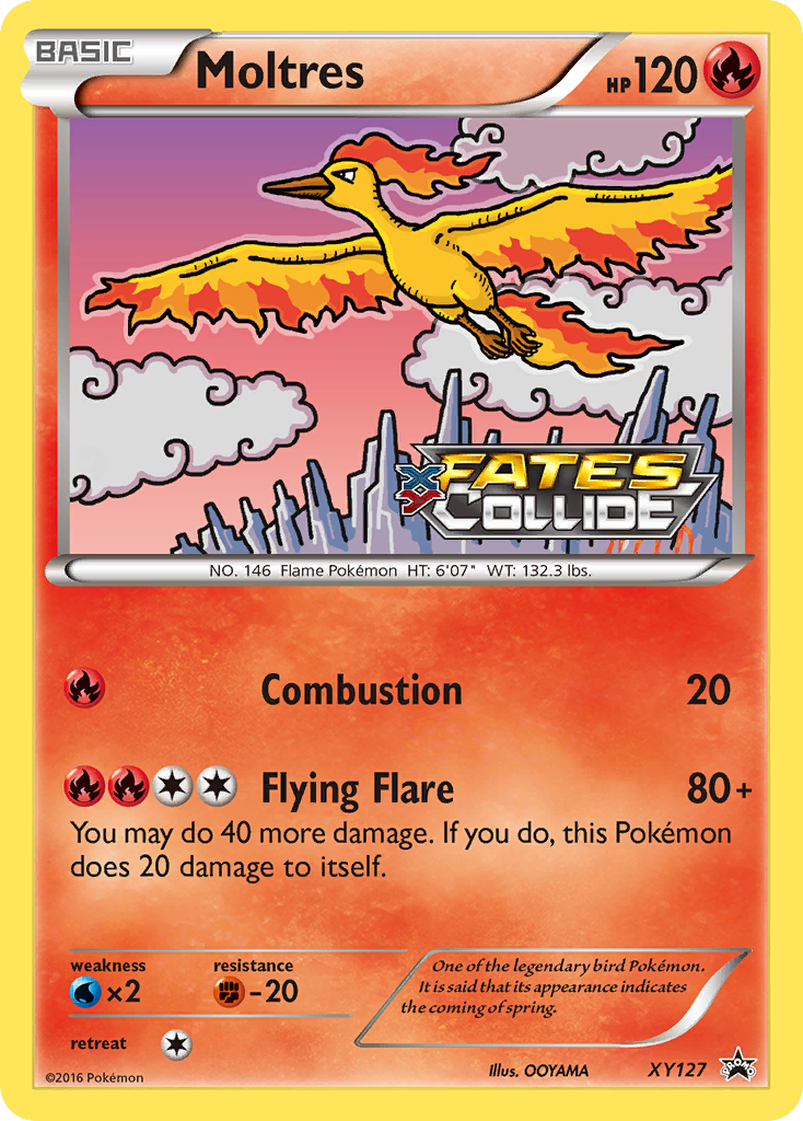 Moltres (XY127) [XY: Black Star Promos] - The Mythic Store | 24h Order Processing