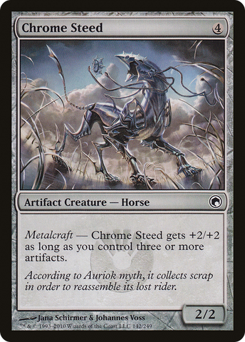 Chrome Steed [Scars of Mirrodin] - The Mythic Store | 24h Order Processing