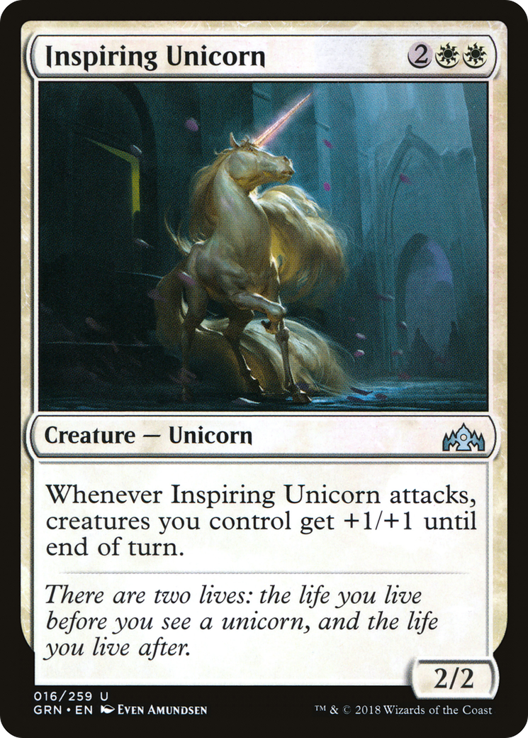 Inspiring Unicorn [Guilds of Ravnica] - The Mythic Store | 24h Order Processing