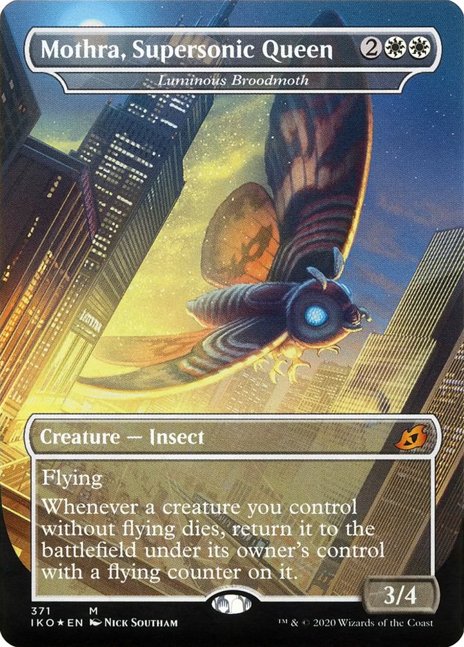 Luminous Broodmoth - Mothra, Supersonic Queen (Godzilla Series) [Ikoria: Lair of Behemoths] - The Mythic Store | 24h Order Processing