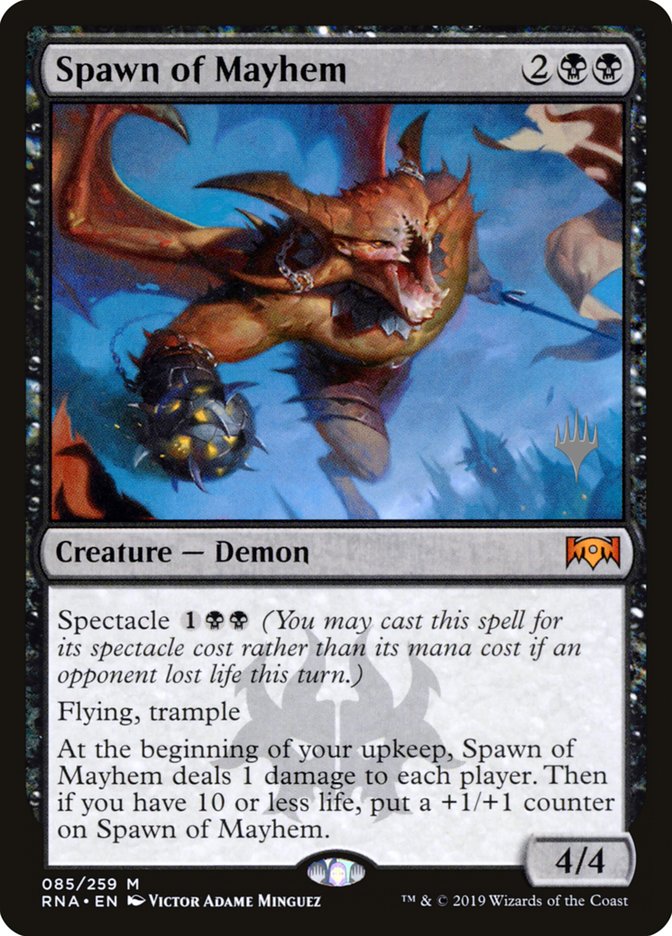 Spawn of Mayhem (Promo Pack) [Ravnica Allegiance Promos] - The Mythic Store | 24h Order Processing