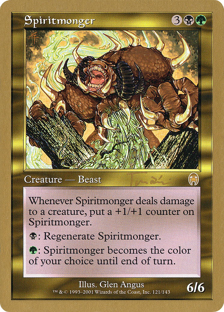 Spiritmonger (Jan Tomcani) [World Championship Decks 2001] - The Mythic Store | 24h Order Processing