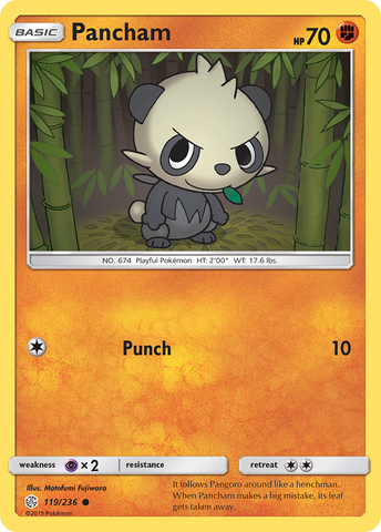 Pancham (119/236) [Sun & Moon: Cosmic Eclipse] - The Mythic Store | 24h Order Processing