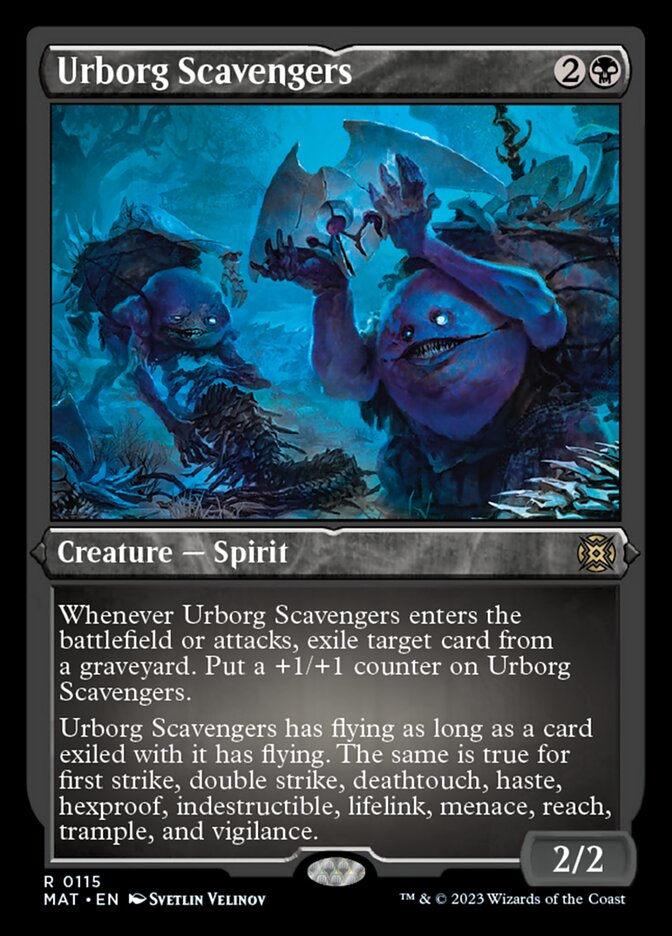 Urborg Scavengers (Foil Etched) [March of the Machine: The Aftermath] - The Mythic Store | 24h Order Processing