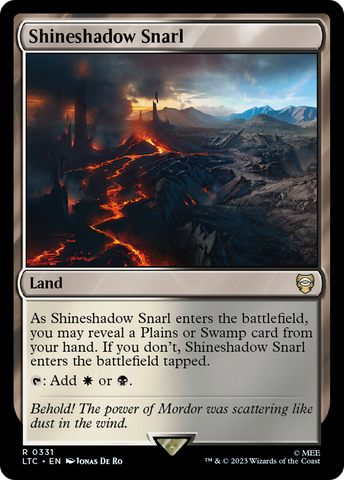 Shineshadow Snarl [The Lord of the Rings: Tales of Middle-Earth Commander] - The Mythic Store | 24h Order Processing