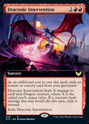 Draconic Intervention (Extended Art) [Strixhaven: School of Mages] - The Mythic Store | 24h Order Processing