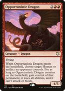 Opportunistic Dragon [Dungeons & Dragons: Adventures in the Forgotten Realms Commander] - The Mythic Store | 24h Order Processing