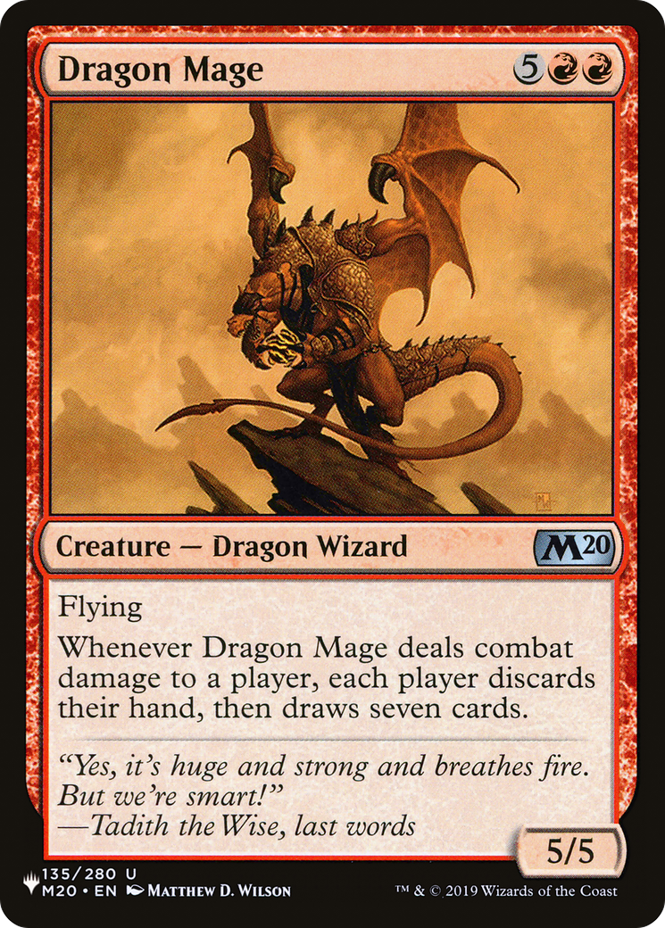 Dragon Mage [The List] - The Mythic Store | 24h Order Processing