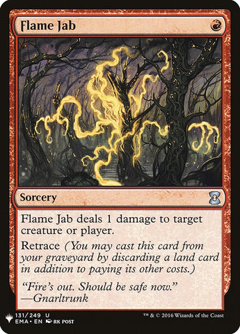 Flame Jab [Mystery Booster] - The Mythic Store | 24h Order Processing