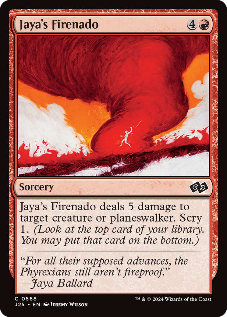 Jaya's Firenado [Foundations Jumpstart] - The Mythic Store | 24h Order Processing