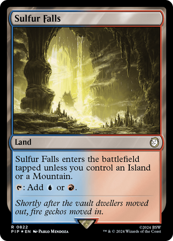 Sulfur Falls (Surge Foil) [Fallout] - The Mythic Store | 24h Order Processing