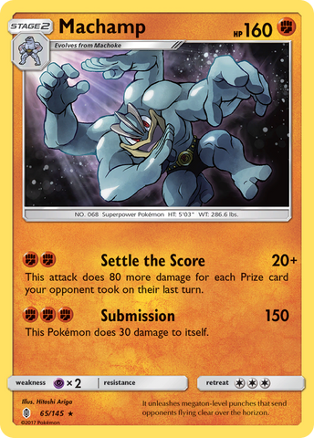 Machamp (65/145) [Sun & Moon: Guardians Rising] - The Mythic Store | 24h Order Processing