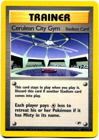 Cerulean City Gym (108/132) [Gym Heroes Unlimited] - The Mythic Store | 24h Order Processing