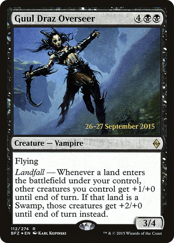 Guul Draz Overseer [Battle for Zendikar Prerelease Promos] - The Mythic Store | 24h Order Processing