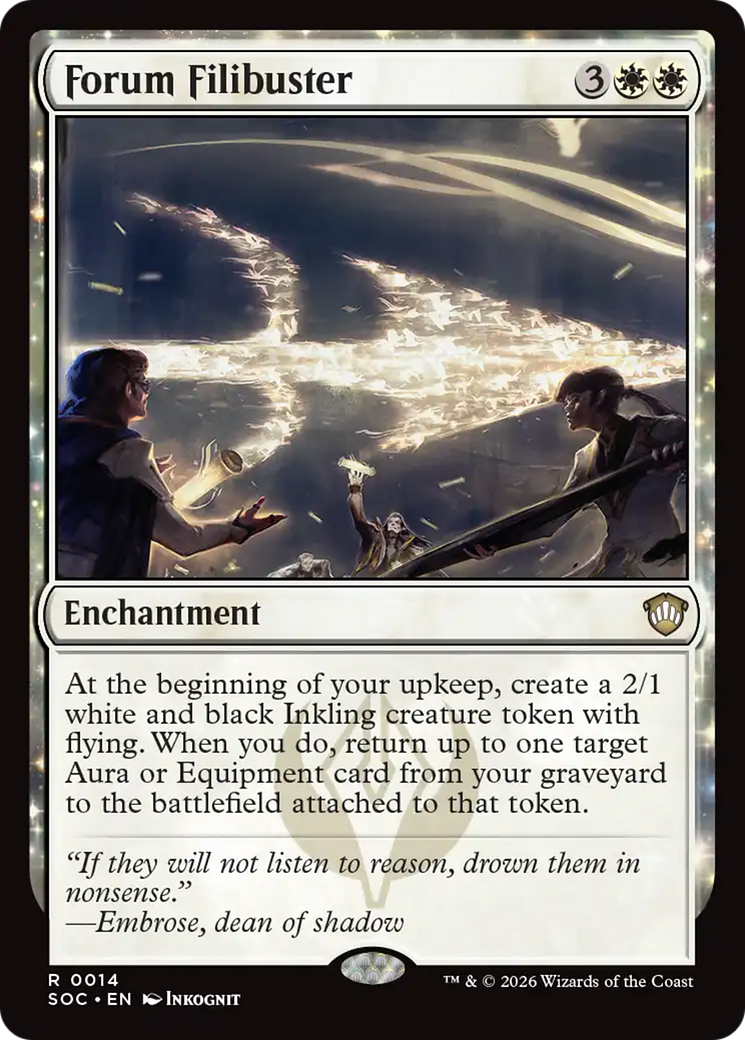 Forum Filibuster [Secrets of Strixhaven Commander] - The Mythic Store | 24h Order Processing