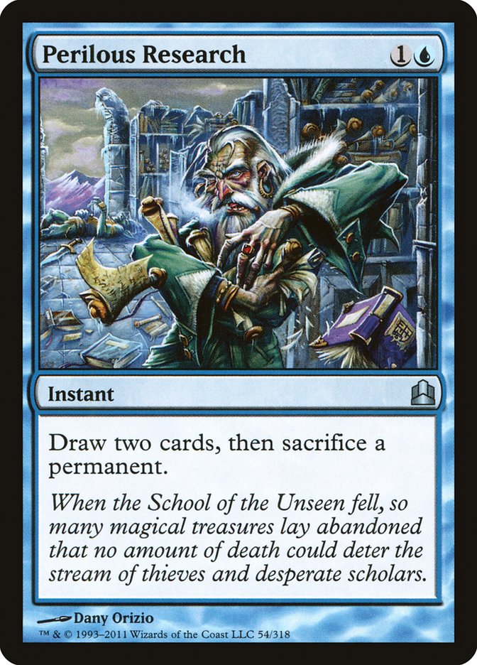 Perilous Research [Commander 2011] - The Mythic Store | 24h Order Processing