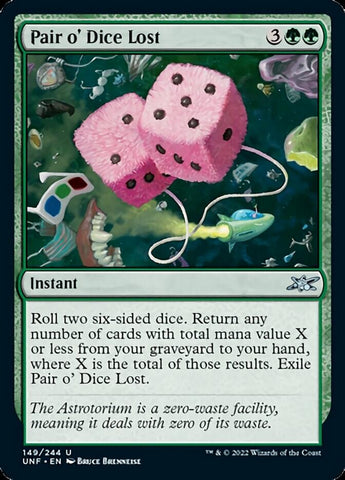 Pair o' Dice Lost [Unfinity] - The Mythic Store | 24h Order Processing