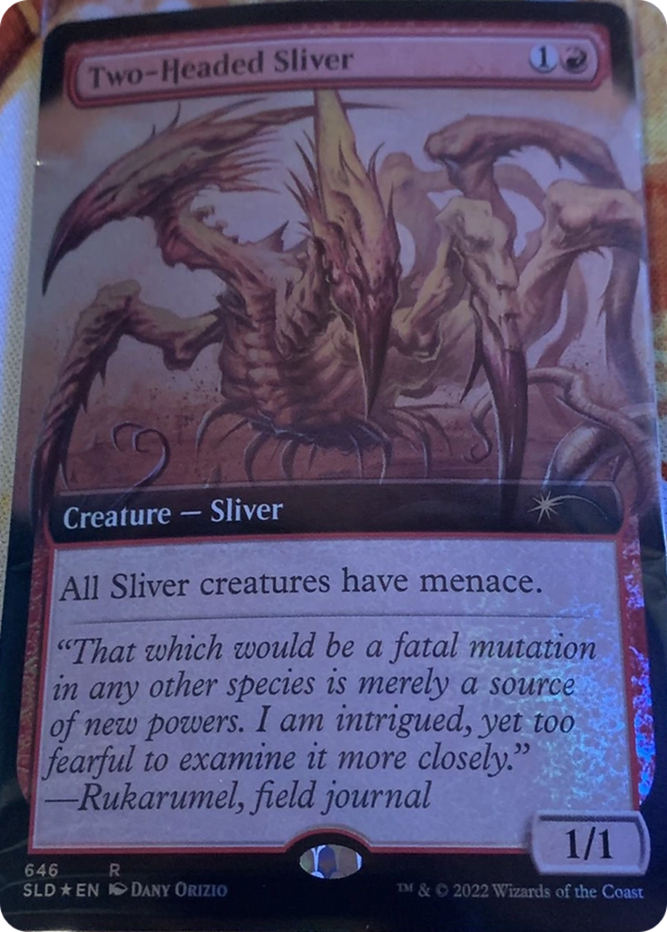 Two-Headed Sliver (Extended Art) [Secret Lair Drop Promos] - The Mythic Store | 24h Order Processing