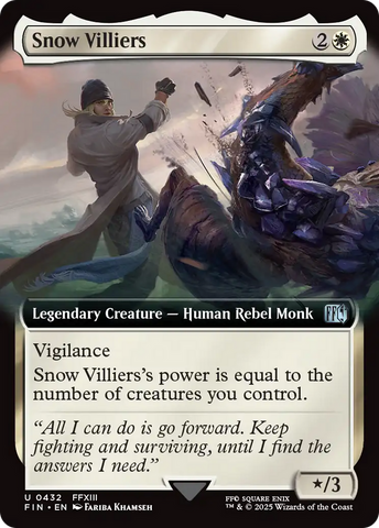 Snow Villiers (Extended Art) [FINAL FANTASY] - The Mythic Store | 24h Order Processing