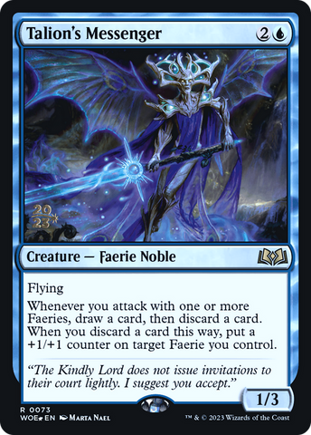 Talion's Messenger [Wilds of Eldraine Prerelease Promos] - The Mythic Store | 24h Order Processing