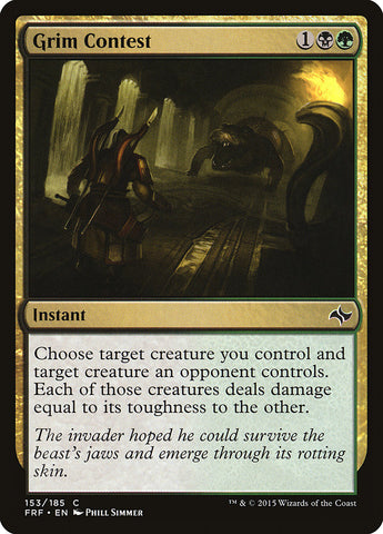 Grim Contest [Fate Reforged] - The Mythic Store | 24h Order Processing