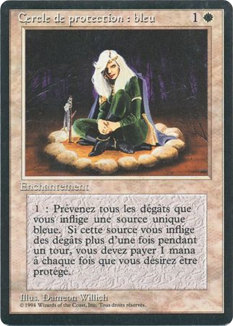 Circle of Protection: Blue [Foreign Black Border] - The Mythic Store | 24h Order Processing