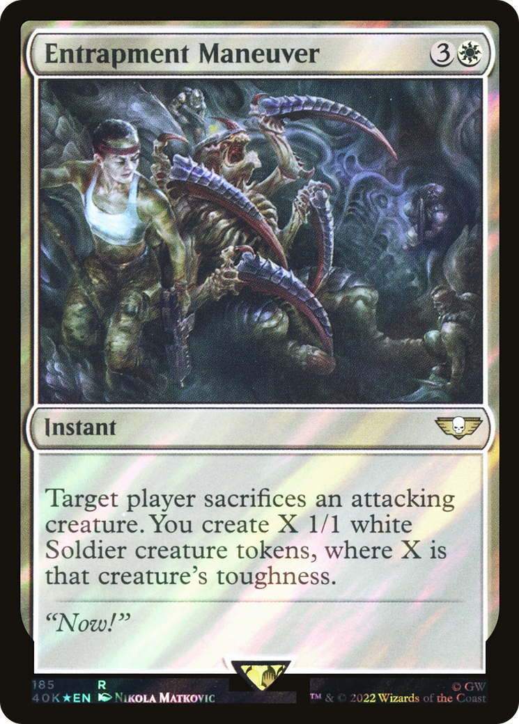 Entrapment Maneuver (Surge Foil) [Warhammer 40,000] - The Mythic Store | 24h Order Processing