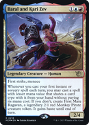 Baral and Kari Zev [March of the Machine Prerelease Promos] - The Mythic Store | 24h Order Processing