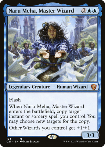 Naru Meha, Master Wizard [Commander 2021] - The Mythic Store | 24h Order Processing