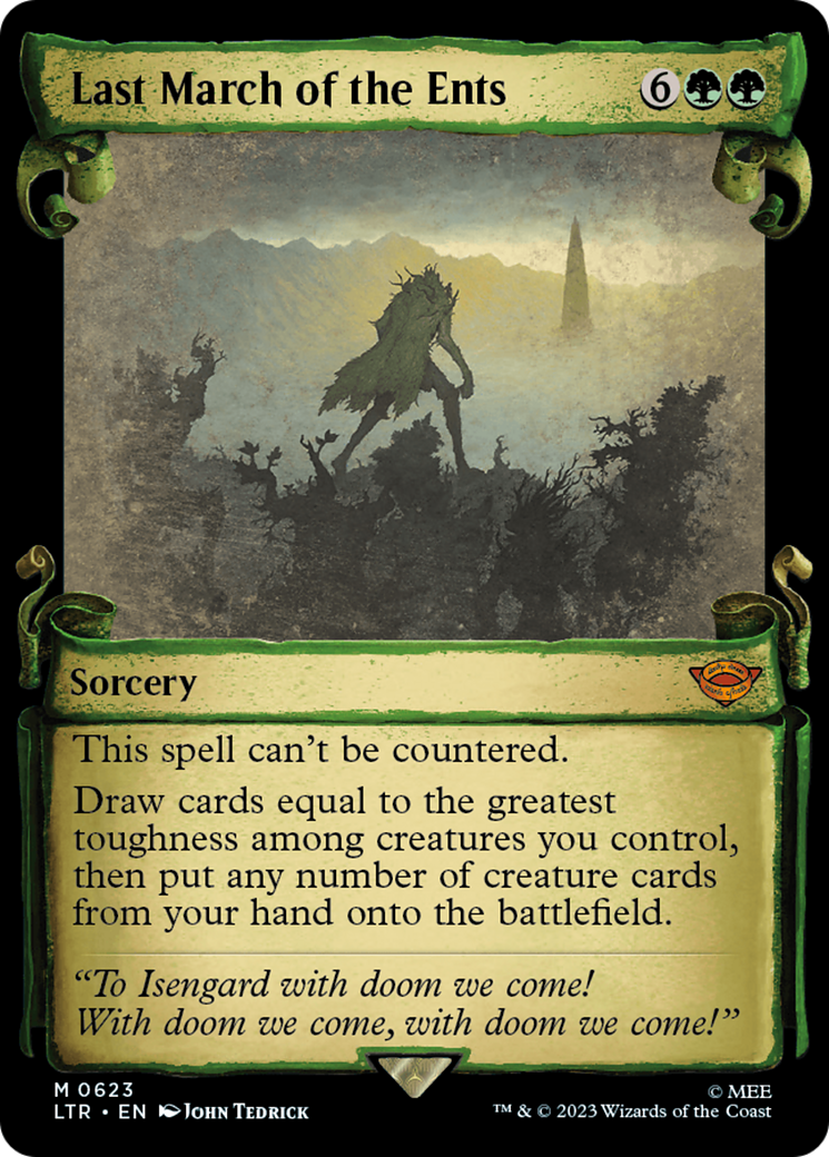 Last March of the Ents [The Lord of the Rings: Tales of Middle-Earth Showcase Scrolls] - The Mythic Store | 24h Order Processing