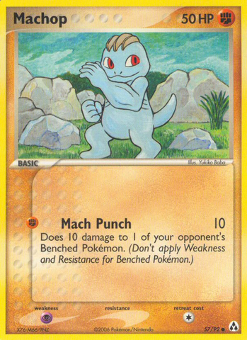 Machop (57/92) [EX: Legend Maker] - The Mythic Store | 24h Order Processing