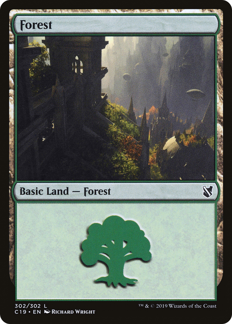 Forest (302) [Commander 2019] - The Mythic Store | 24h Order Processing