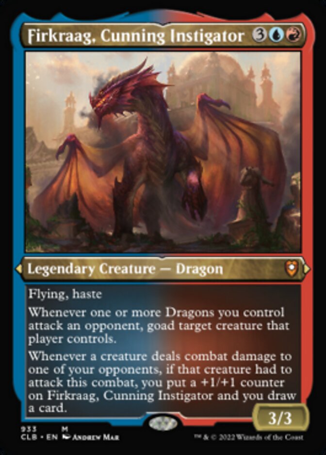 Firkraag, Cunning Instigator (Display Commander) (Foil Etched) [Commander Legends: Battle for Baldur's Gate] - The Mythic Store | 24h Order Processing