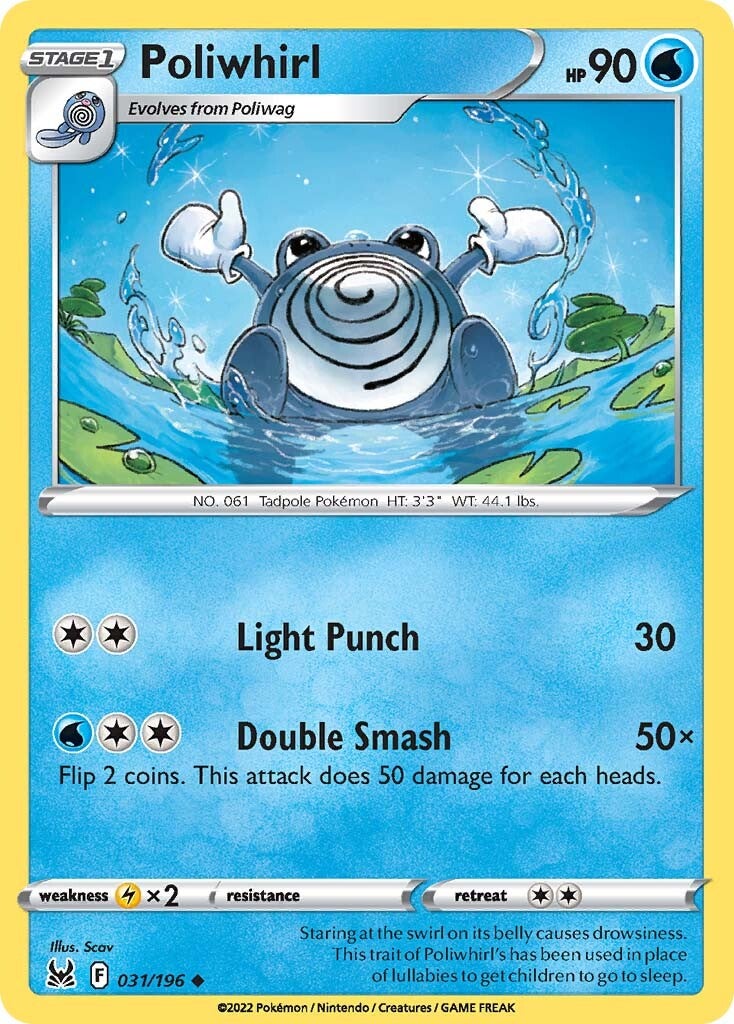 Poliwhirl (031/196) [Sword & Shield: Lost Origin] - The Mythic Store | 24h Order Processing