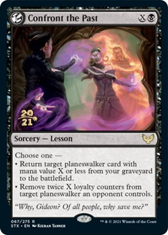 Confront the Past [Strixhaven: School of Mages Prerelease Promos] - The Mythic Store | 24h Order Processing