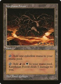 Karplusan Forest (Oversized) [Oversize Cards] - The Mythic Store | 24h Order Processing