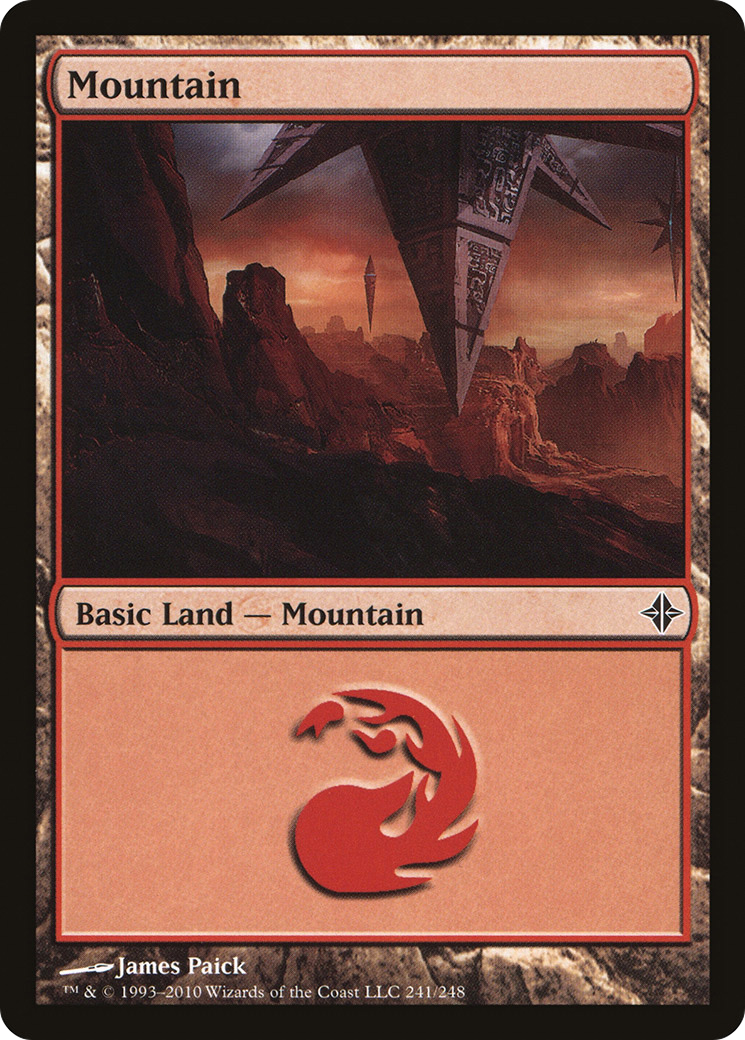 Mountain (241) [Rise of the Eldrazi] - The Mythic Store | 24h Order Processing