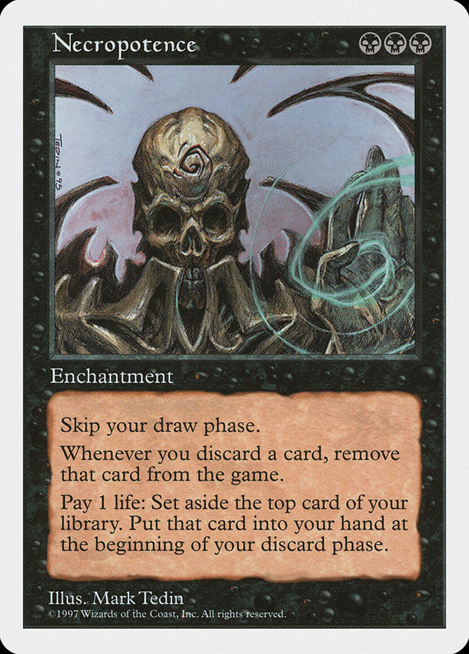 Necropotence [Fifth Edition] - The Mythic Store | 24h Order Processing