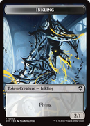 Cat // Inkling (0022) Double-Sided Token [Secrets of Strixhaven Commander Tokens] - The Mythic Store | 24h Order Processing